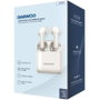 Daewoo DW2021 Auriculares TWS Bluetooth 5.4 Blanco